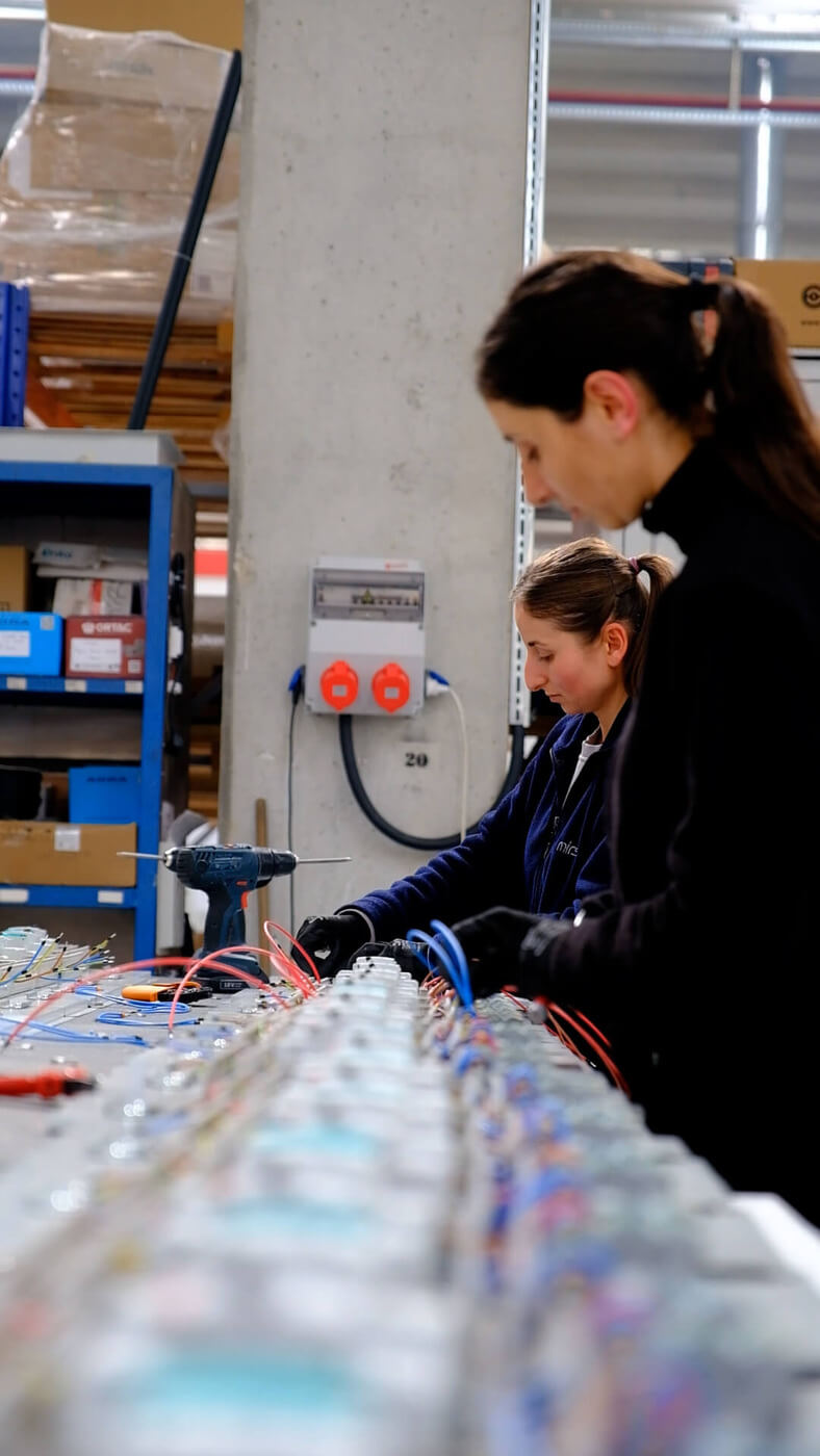 Wiring & assembly line